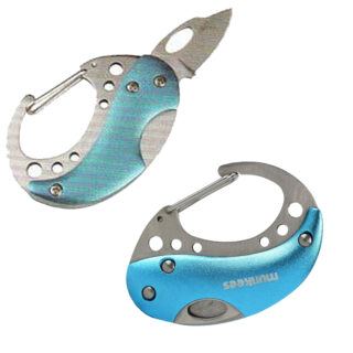 Carabiner Mini Knife 80Mm 27Gm Happy Outdoor