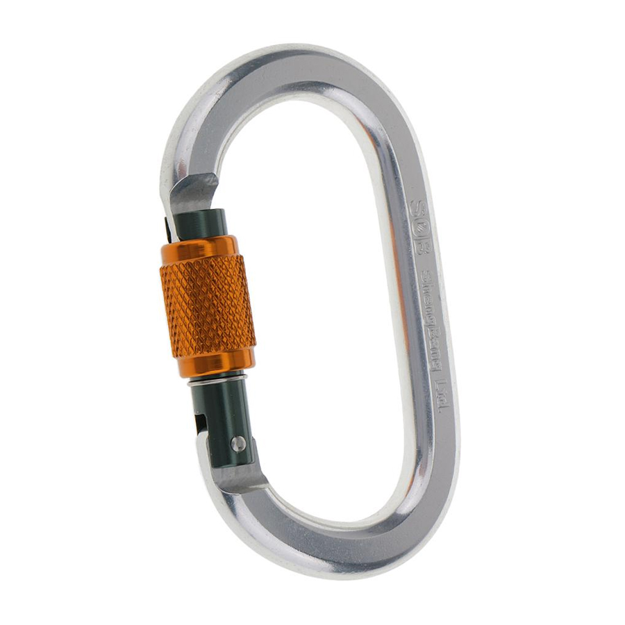 Carabiner Screw Gate D 22Kn 7/7 Happy Outdoor - Image 3