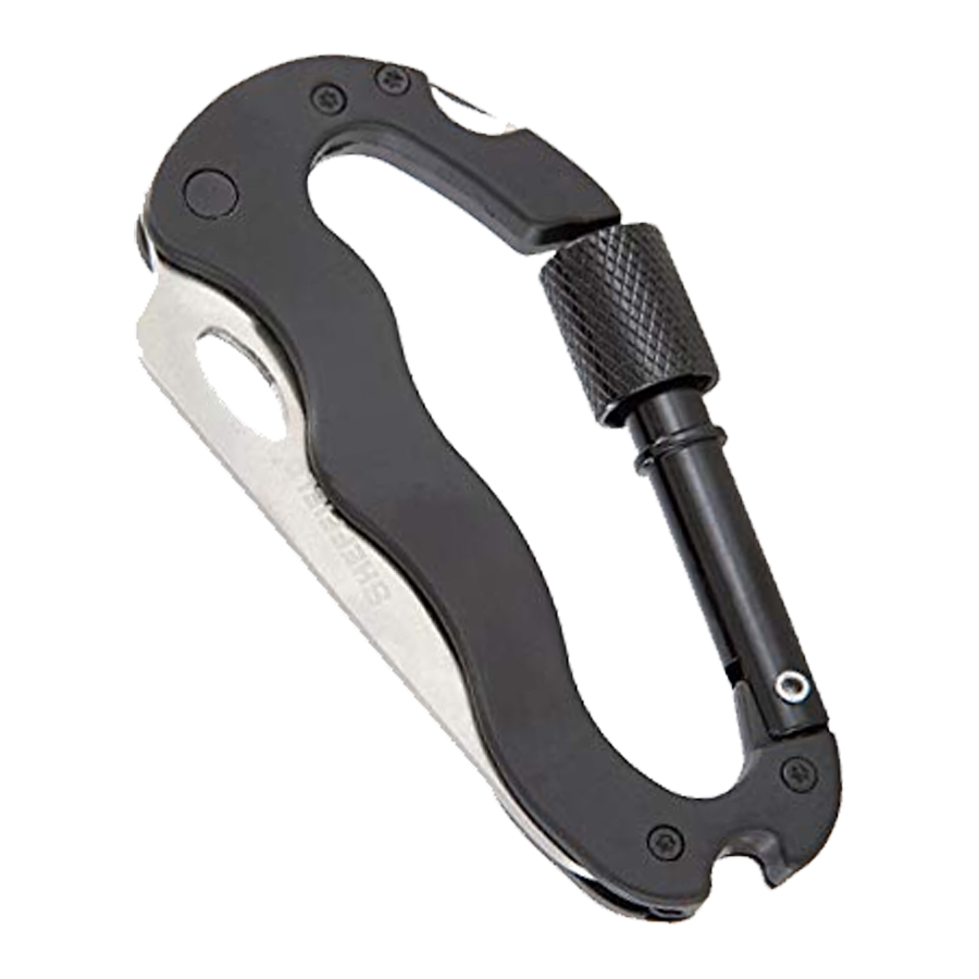 Carabiner With Knife Happy Outdoor - Image 2