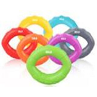 Oval Shape Hand Grip – 60Lb Eco Friendly Material Silicone 10*8Cm 60Lb Blue