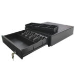 Cash Drawer – 4/5 Bill 8 Coin | Adjustable POS Drawer with RJ11 Interface