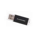 Dual Usb Flash Drive Mobile C80 16Gb Silicon Power Silver