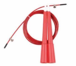 Speed Skipping Rope, Screw Locking System Red