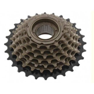Bicycle Freewheel 7 Speed Chrome Plated Finish