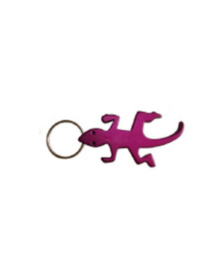 Keyring With Bottle Opener Lizard Shape