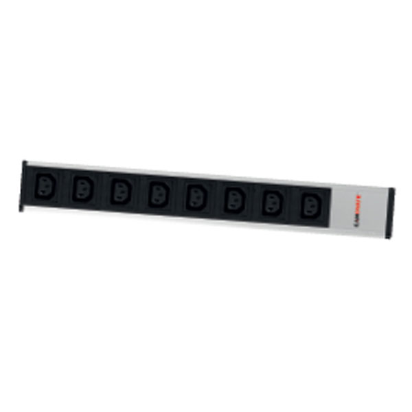 PDU 1.5U Vertical Aluminum 12 Way with On/Off Switch, UK Type Canovate