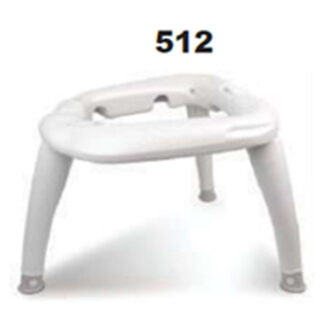 Easy Portable Toilet,425 mm High Legs, 10x Waste Bags Included