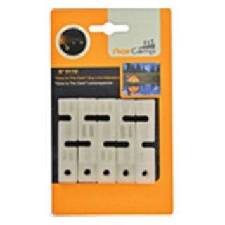 Glow In The Dark Guy Line Adj. Square 10Pcs/Pkt