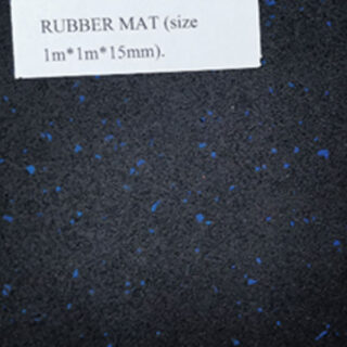Gym Floor Mat – 1M X 1M X 15MM | Durable, Anti-Slip & Sound Insulating