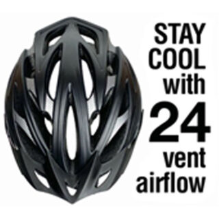 Helmet For Bikers 24 Vent Assorted Color