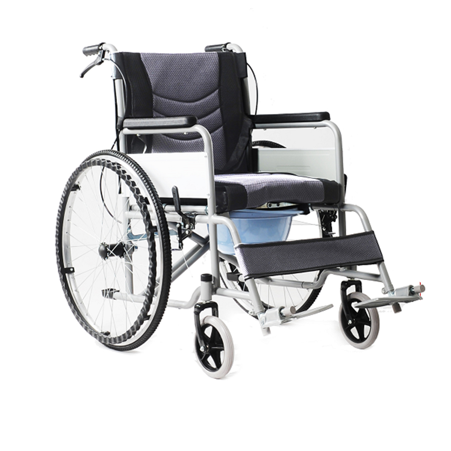 Lightweight Foldable Wheelchair – Adult Size, Comfortable & Durable Mobility Solution