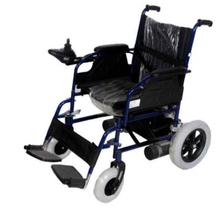 Steel Power Wheelchair For Adult, Acid Battery, Foldable Fs112-46