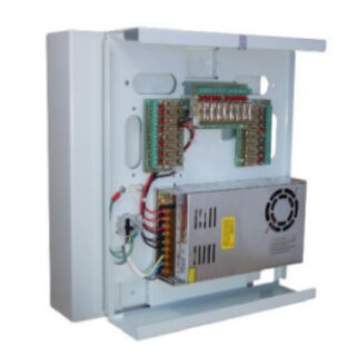 12V 16A High Power 12Vdc Cctv Switch Mode Power Supply, 16 Outputs For 16 Cameras