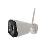 WiFi IR Camera 1.44mm HD Lens with Mobile App Remote Viewing & Two-Way Voice Intercom – Terabit White