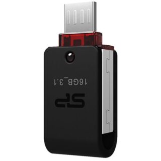 Flash Disk Mobile Ufd 3.0, X31, For Android 16Gb Silicon Power Black