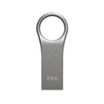 Usb 2.0 Flash Disk, 64Gb, F80, Silver, Silicon Power