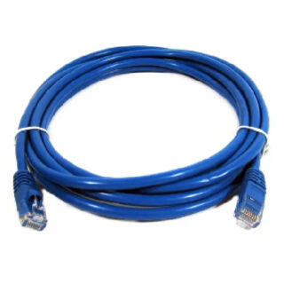 CAT6 UTP Patch Cable 0.5 Meter, Blue, Terabit