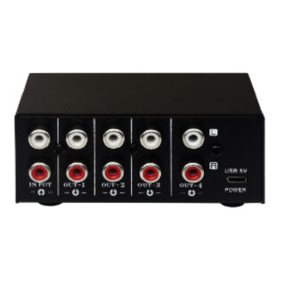 Switcher 4 Channels Switching With Audio, Without Quad Splitter