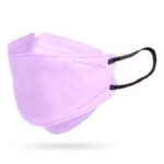 Quip 95 KN95 5 Ply Face Mask, Singly Packed in Polybag, Packet of 25 Pcs, Light Purple