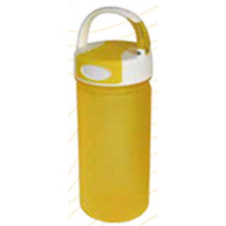 Tritan Water Bottle 550 ml, Clip Handle, Yellow, AceCamp
