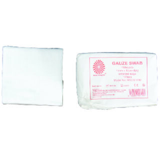 Non Sterile Gauze Swab 10x10cm – 11 Threads, 8 Ply, Bulk Pack of 100