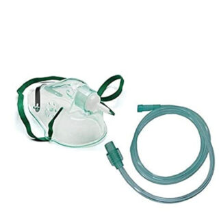 Oxygen Mask With Clip Over Nose Part For Comfortable Fitting – Kings