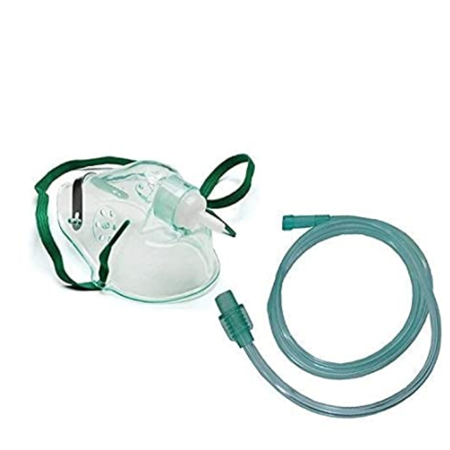 Oxygen Mask With Clip Over Nose Part For Comfortable Fitting – Kings
