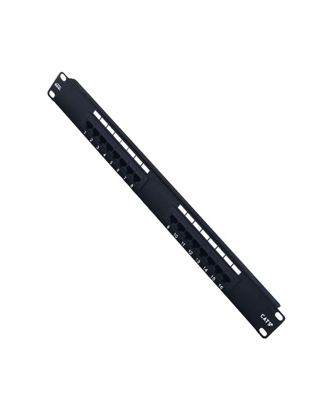 Patch Panel for UTP Cat5E 16 Port – Organized Connectivity, Maximum Efficiency