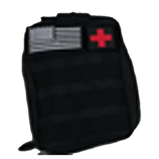 KS-05 Emergency Survival Kit, 10 in 1, Black Zip Around Pouch
