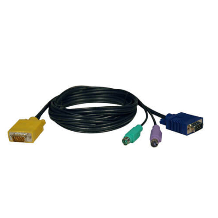6Ft 3-in-1 PS2 Cable Kit for B022, 020 Series Tripp-Lite P774-006