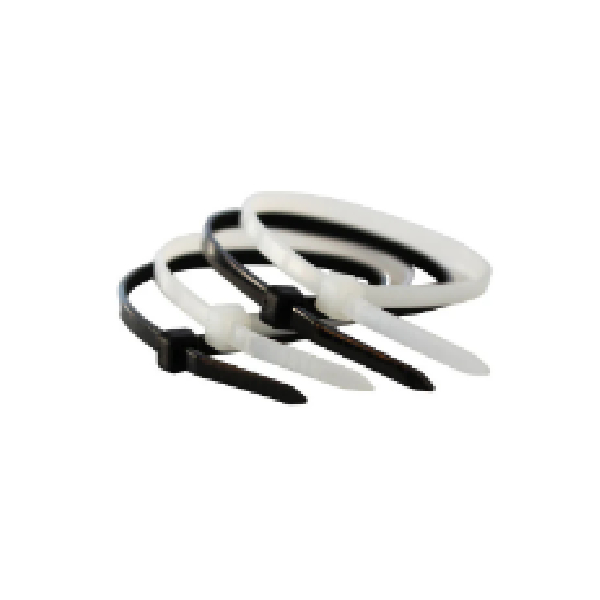 Cable Ties, White Or Black 7.2X300Mm
