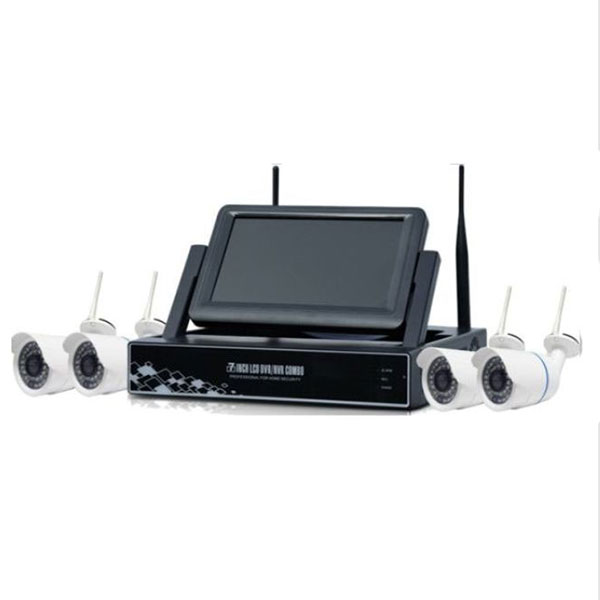 Wireless Cctv Camera+Nvr Kit, Includes Hd-Ip Camera X8, With Power Supply, 1Pcs Usb