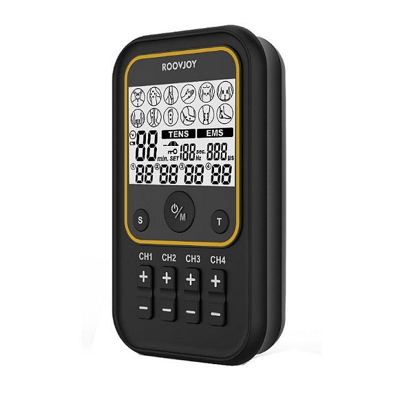 TENS-EMS Electrostimulation Unit 4-Channel R-C101C – Full-Body Pain Relief & Muscle Toning