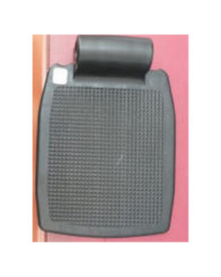 Abs Black Plastic Foot Rest, 14 X 18Cm