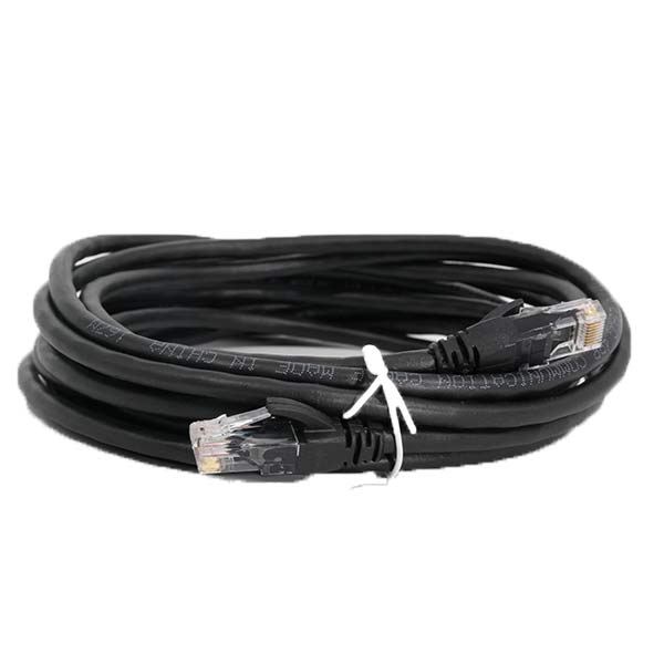 CAT6 Patch Cable 20 Meter, Black, Terabit High Speed