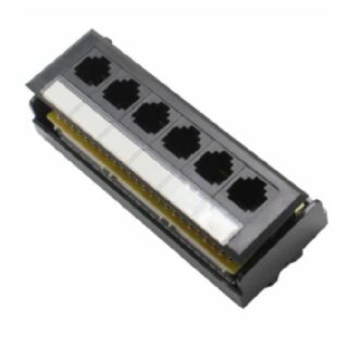 Patch Panel For Cat5E 6 Port