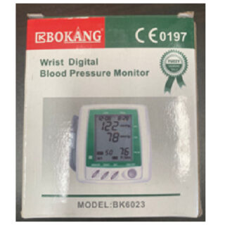 Wrist Digital Blood Pressure Monitor, Uses 2Xaaa Batteries, Not Included