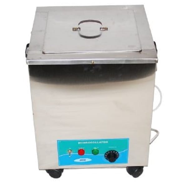 Hydrocollator, Appx 25 Lit Capacity, Includes 4 Head Pads