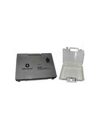 First Aid Box-Empty With Handle 10.5inchX7.5inchX3.5inch White