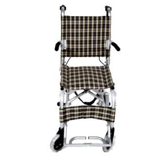 Lightweight Aluminium Transit Wheelchair – Foldable FS804LABJP-37 | Compact, Durable & Travel-Ready