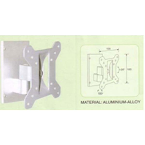 Lcd Wall Mount Tilt : +/- 20 Deg., Swival : 60 Deg., Max Load:35Kg, Material : Aluminium - Image 3