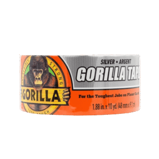 Gorilla Tape Silver 1.88"x10Yards - 105463