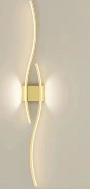 KY0664-600GD WALL LAMP 600 ALUMINUM ALLOY+IRON+PVC WITH LED 3000K+COB 3000K WINDSOR