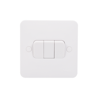 3 Gang 2 Way Switch 10AX Lisse (GGBL1032) Schneider
