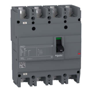 160A 4 Pole MCCB 25KA EasyPact (EZC250N4160) Schneider