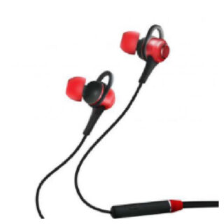 Cliptec Bluetooth Flexible NeckbandMagnetic Stereo Earphones (Air-Necksports)- Red