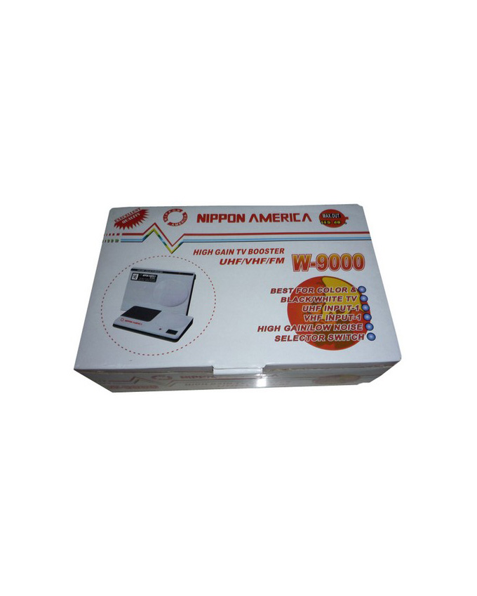 Nippon UHF + VHF TV Antenna Booster – Enhanced Signal Reception for Clearer Viewing