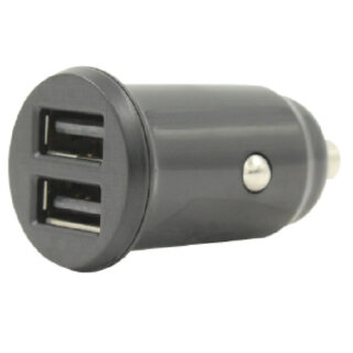 Lightning C-10 Mini Car Charger For Iphone 5 (1A) Ztoss Grey