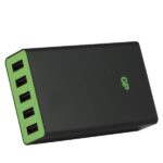 Usb Charger 5 Port Max Output 5V/5A Gp Black