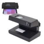 Uv Counterfeit Money Detector, With Magnifying Glass, Uses 9W Pl Tube
